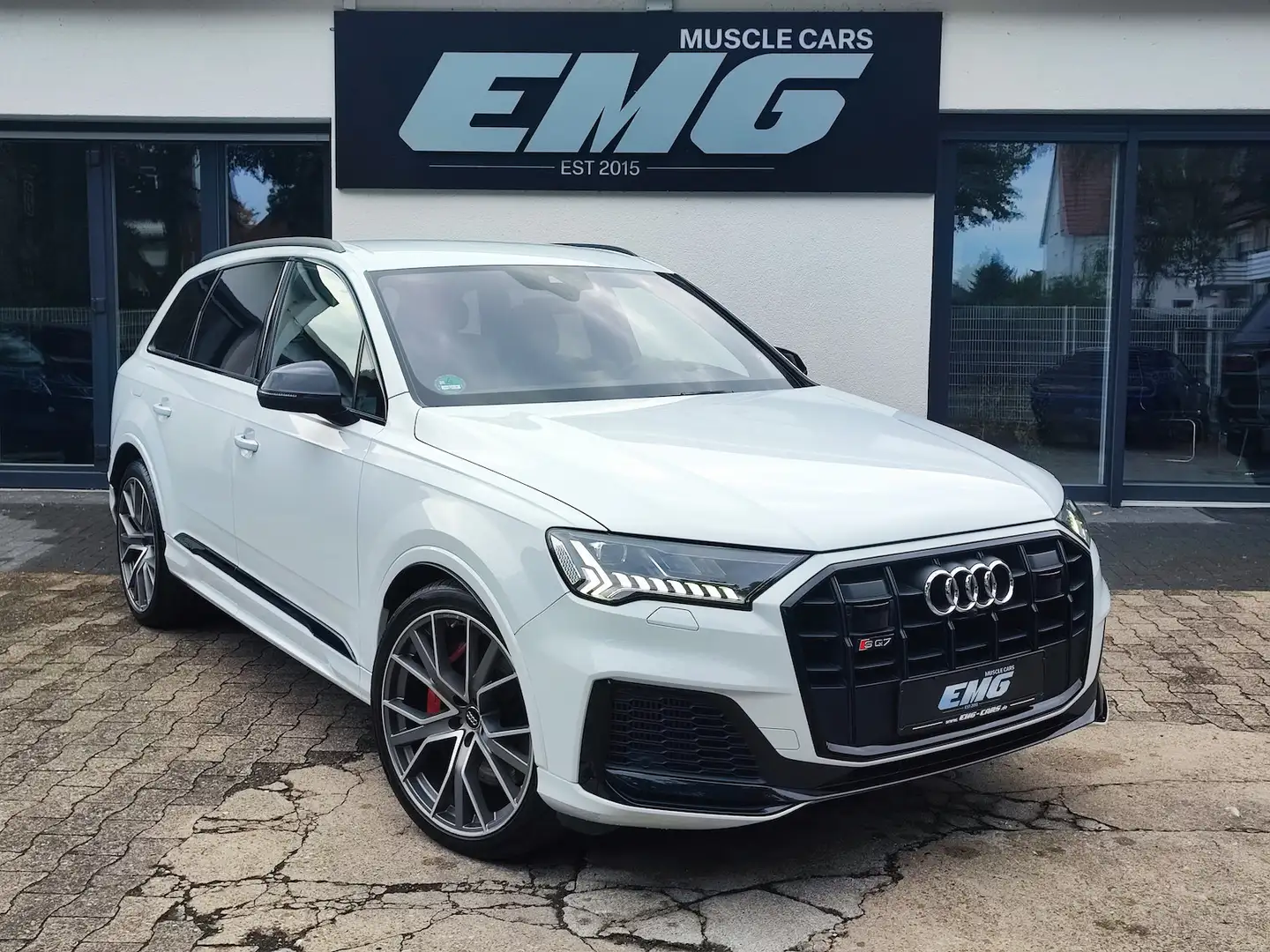 Audi SQ7 4.0 TDI V8 BiT Blanc - 2