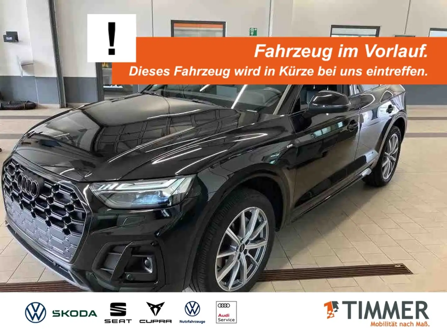 Audi Q5 40 TDI QUATTRO S LINE COMPETITION +AHK +B&O +PANO Schwarz - 1