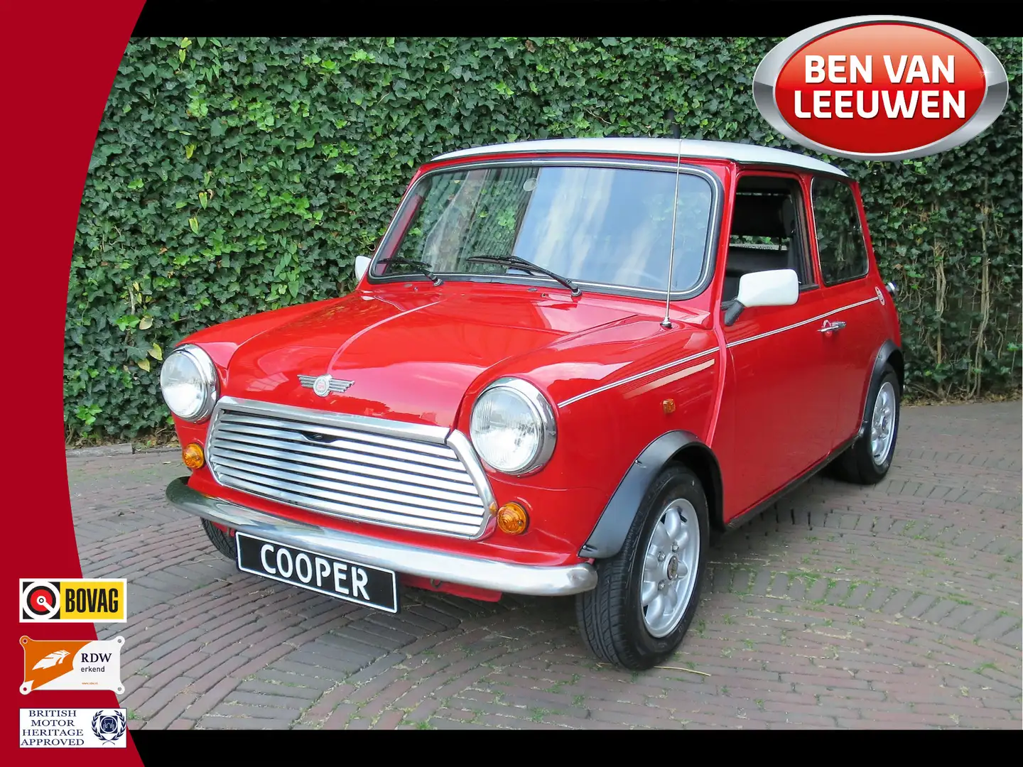 MINI Cooper 1.3 Carb. NL-auto met originele John Cooper S set Rouge - 1