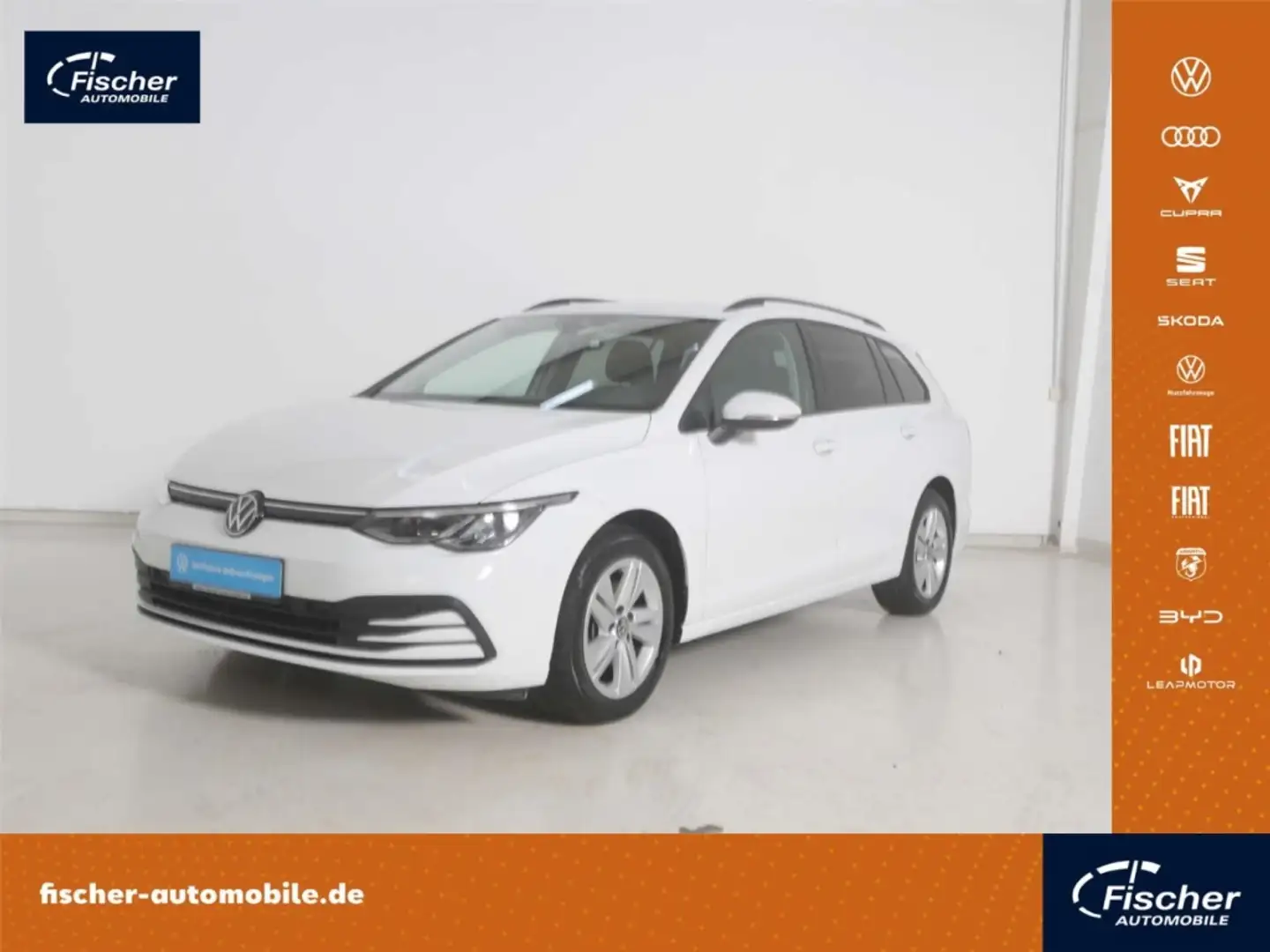 Volkswagen Golf Variant 2.0 TDI Life DSG NAV/LED/ACC/Klima Weiß - 1