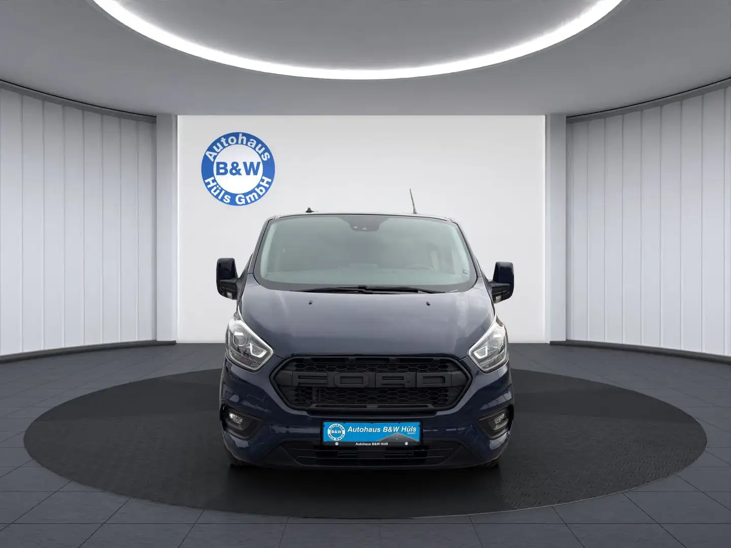 Ford Transit Custom 340 L2*DoKa*KAMERA*1.HAND*6-SITZE Blau - 2