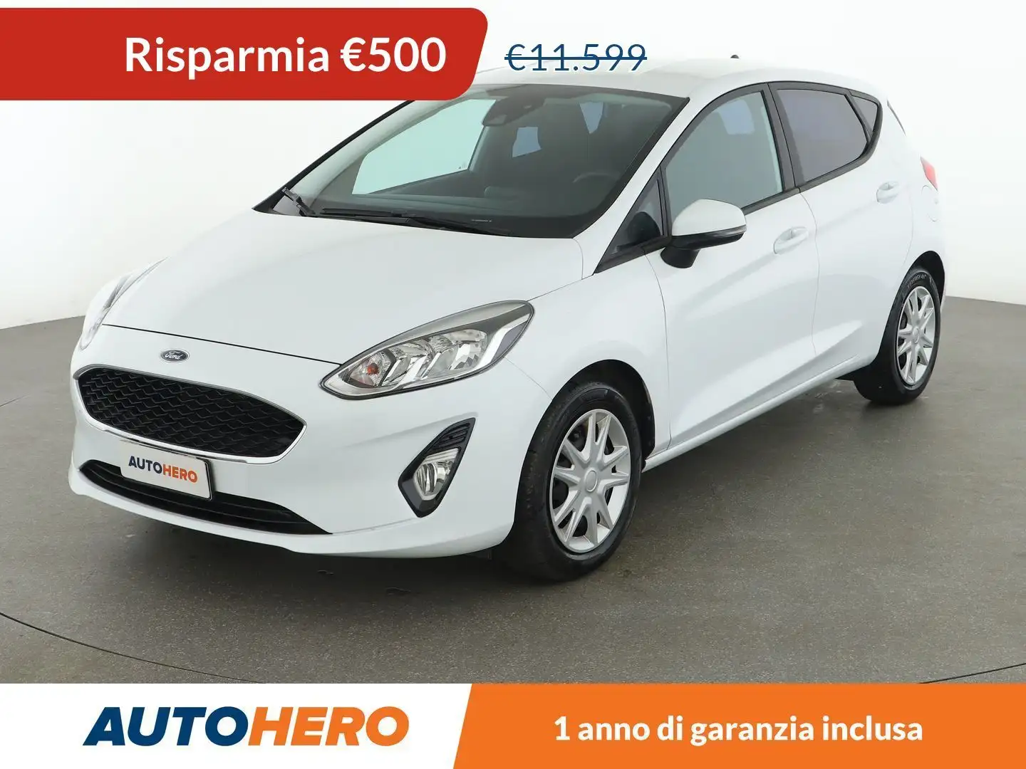 Ford Fiesta 1.1 Plus Bianco - 1