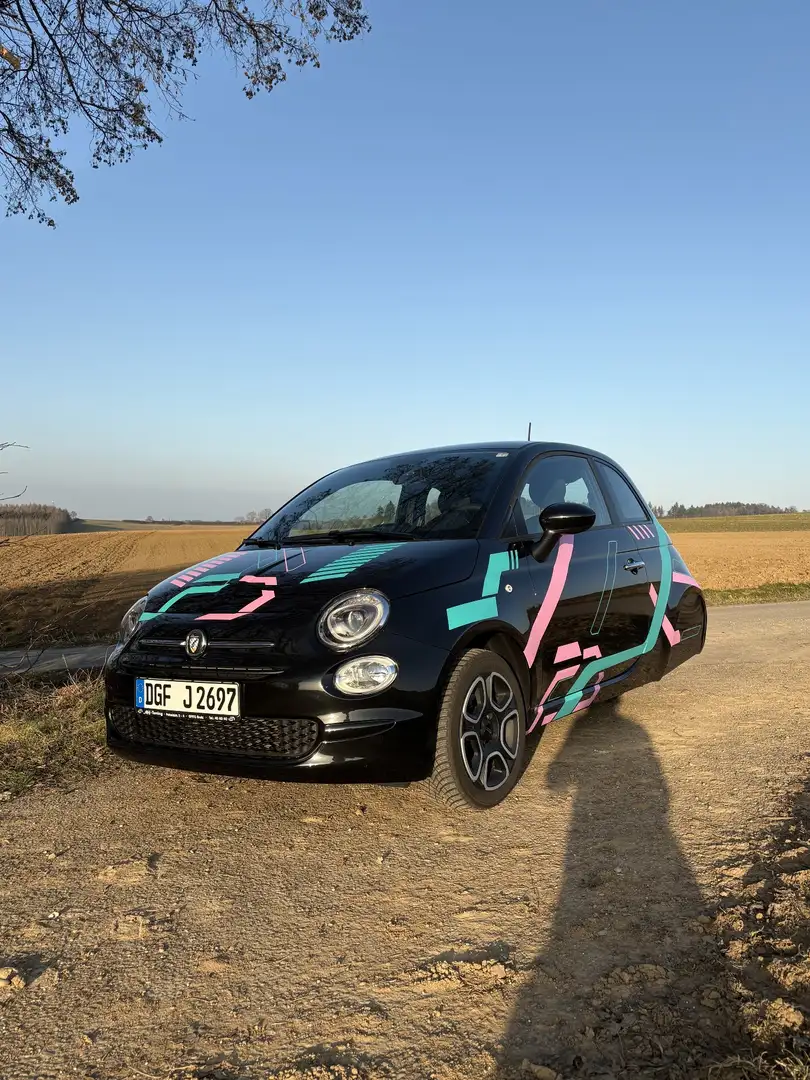 Fiat 500 Ellenator Service neu, Gebrauchtwagengar. ab 09/25 Schwarz - 1