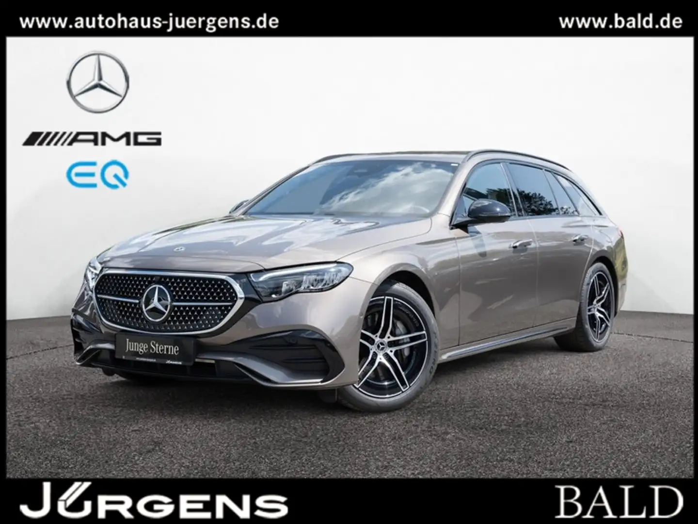 Mercedes-Benz E 300 de T AMG-Sport/AHK/Night/LED/Agility/Cam Brązowy - 2