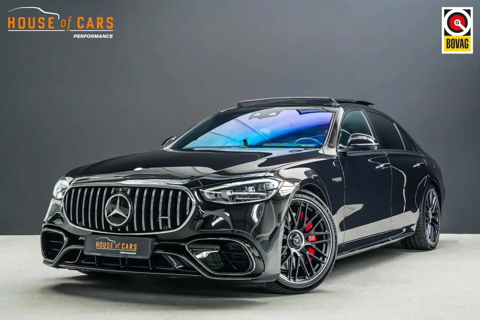 Mercedes-Benz S-klasse 63S AMG 802pk E Performance |Pano|Burmest Black - 1