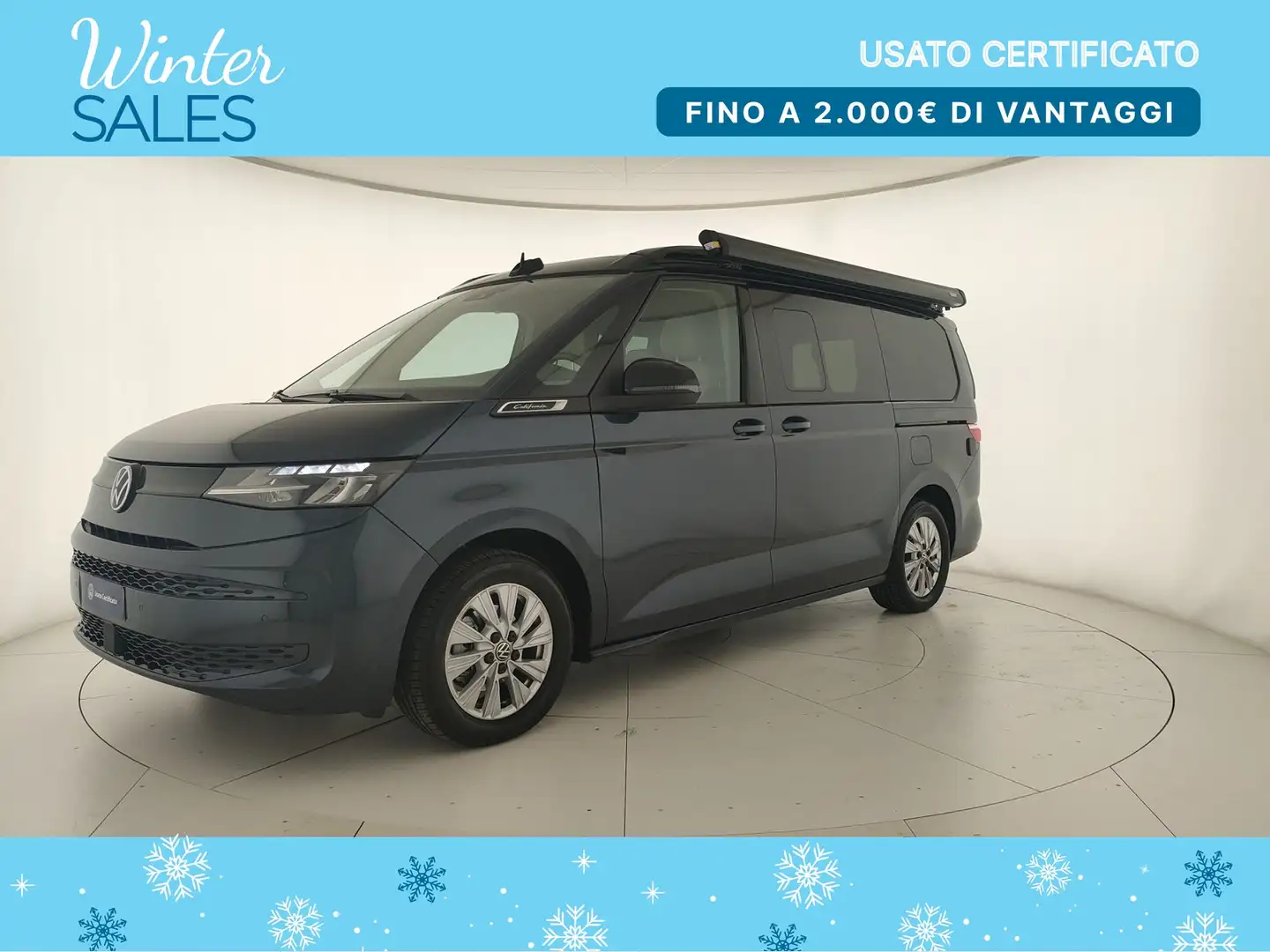 Volkswagen T7 California 2.0 TDI Beach Camper 150 CV DSG Noir - 1