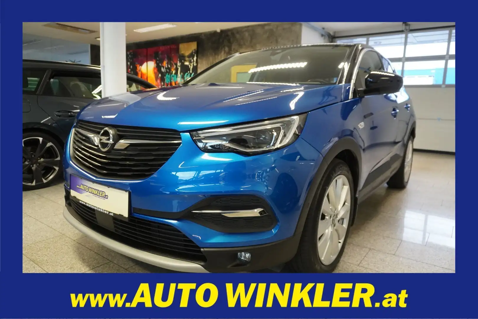 Opel Grandland X 1.2 Turbo Ultimate Navi/Kamera/LED/Sportsitze Bleu - 1