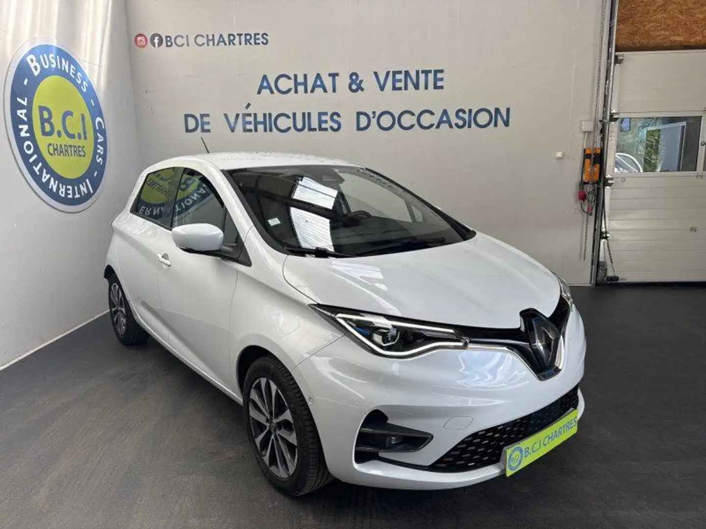 Renault ZOE INTENS CHARGE NORMALE R110 Blanc - 2
