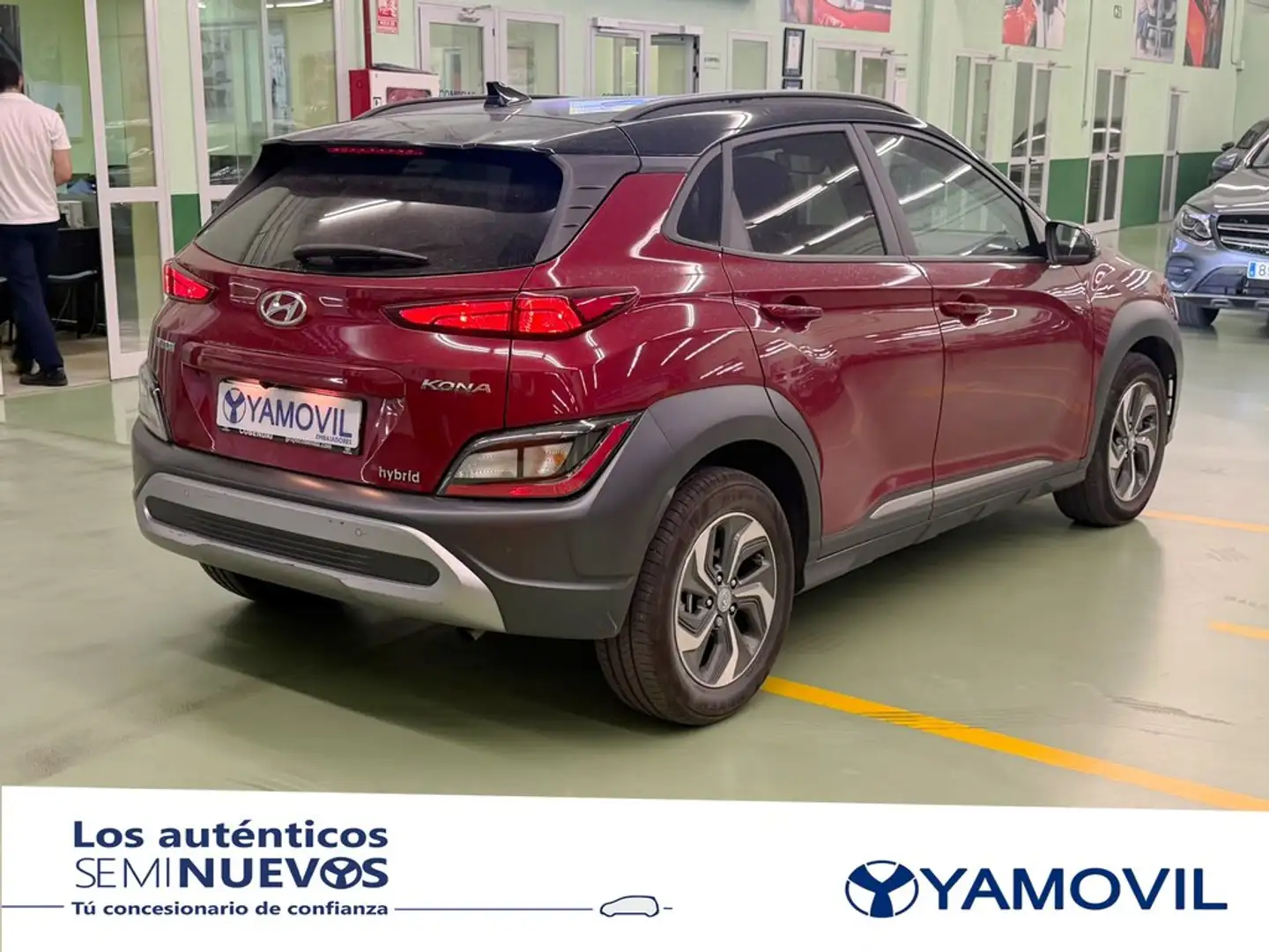 Hyundai KONA HEV 1.6 GDI DT Tecno 2C Rojo - 2