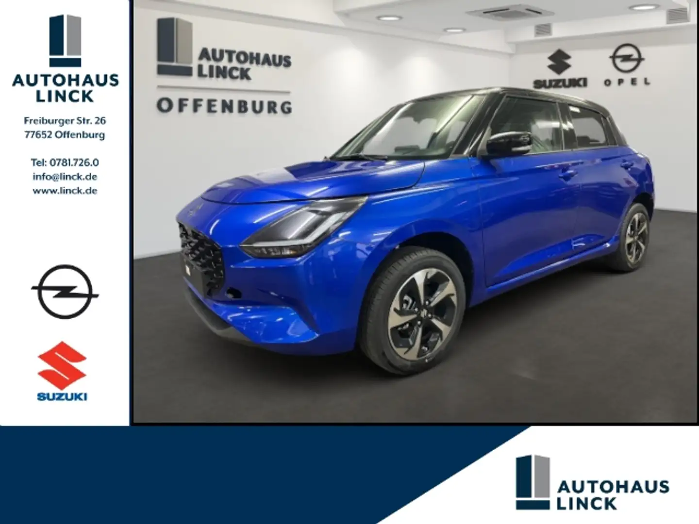 Suzuki Swift 1.2 ALLGrip Comfort+ Mild-EU6e LED-Licht Blau - 1