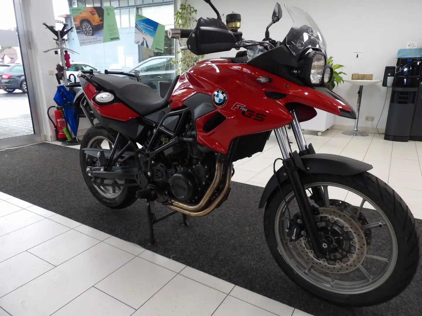 BMW F 700 GS NEUWERTIG Червоний - 2