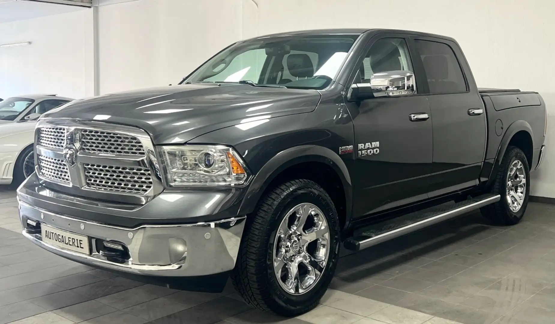 Dodge RAM Laramie 1500 Crew Cab. Deutsches Fzg.! 2Hand Gris - 1