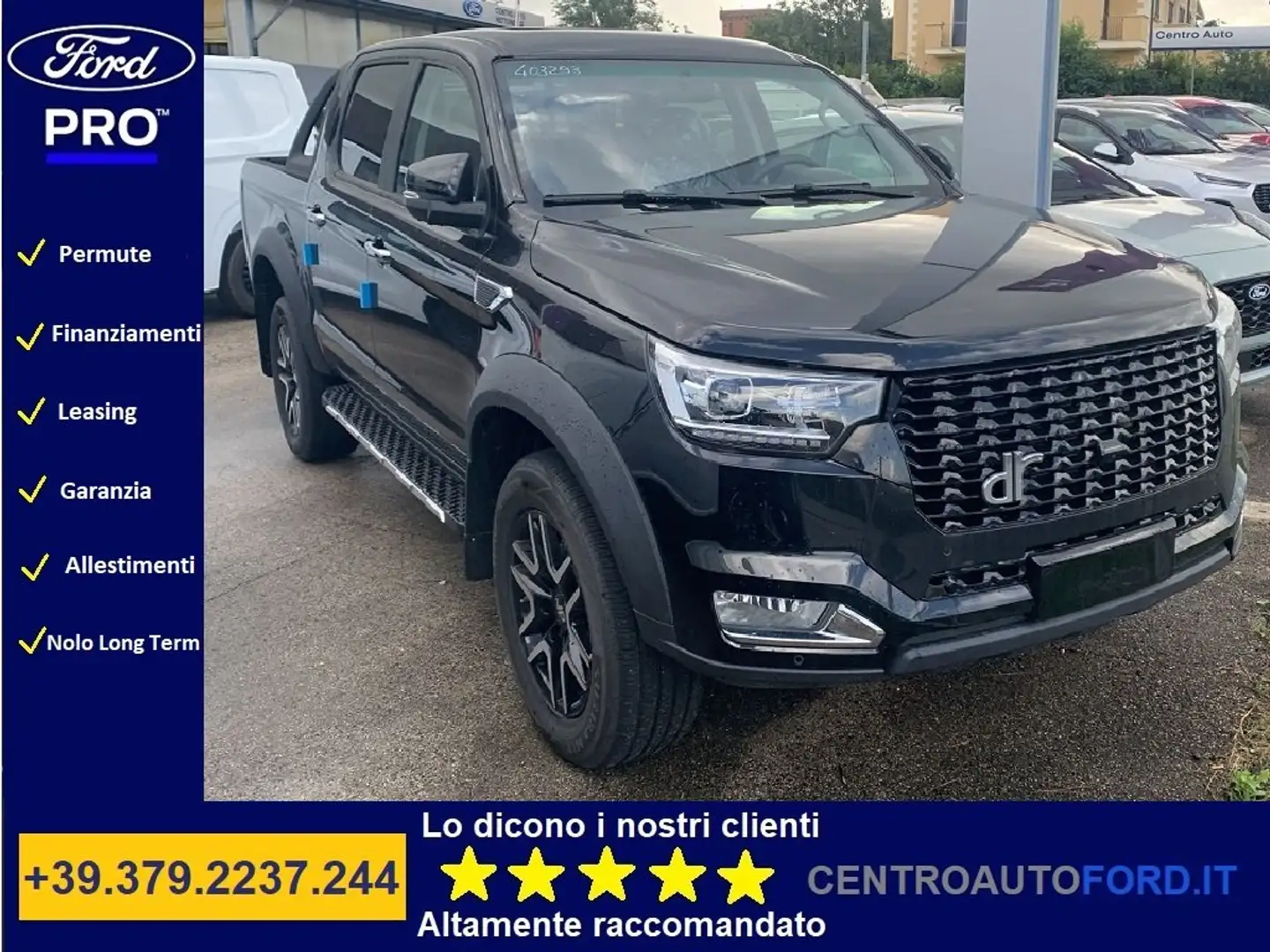 DR Automobiles PK8 2.0 turbo diesel 4x4 136cv Grau - 1