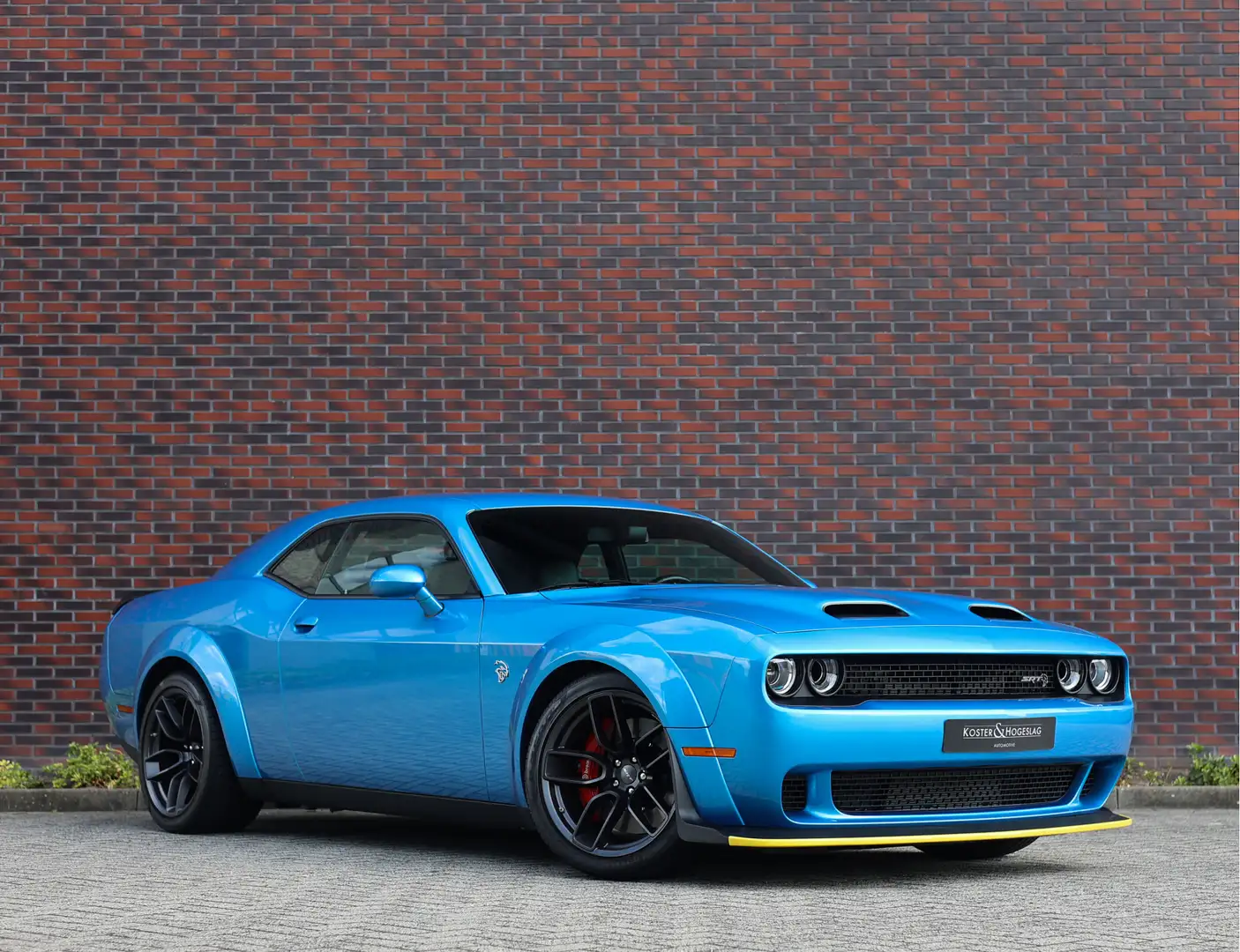 Dodge Challenger 6.2 SRT Hellcat | Facelift - Nieuwstaat - Widebody Blau - 1