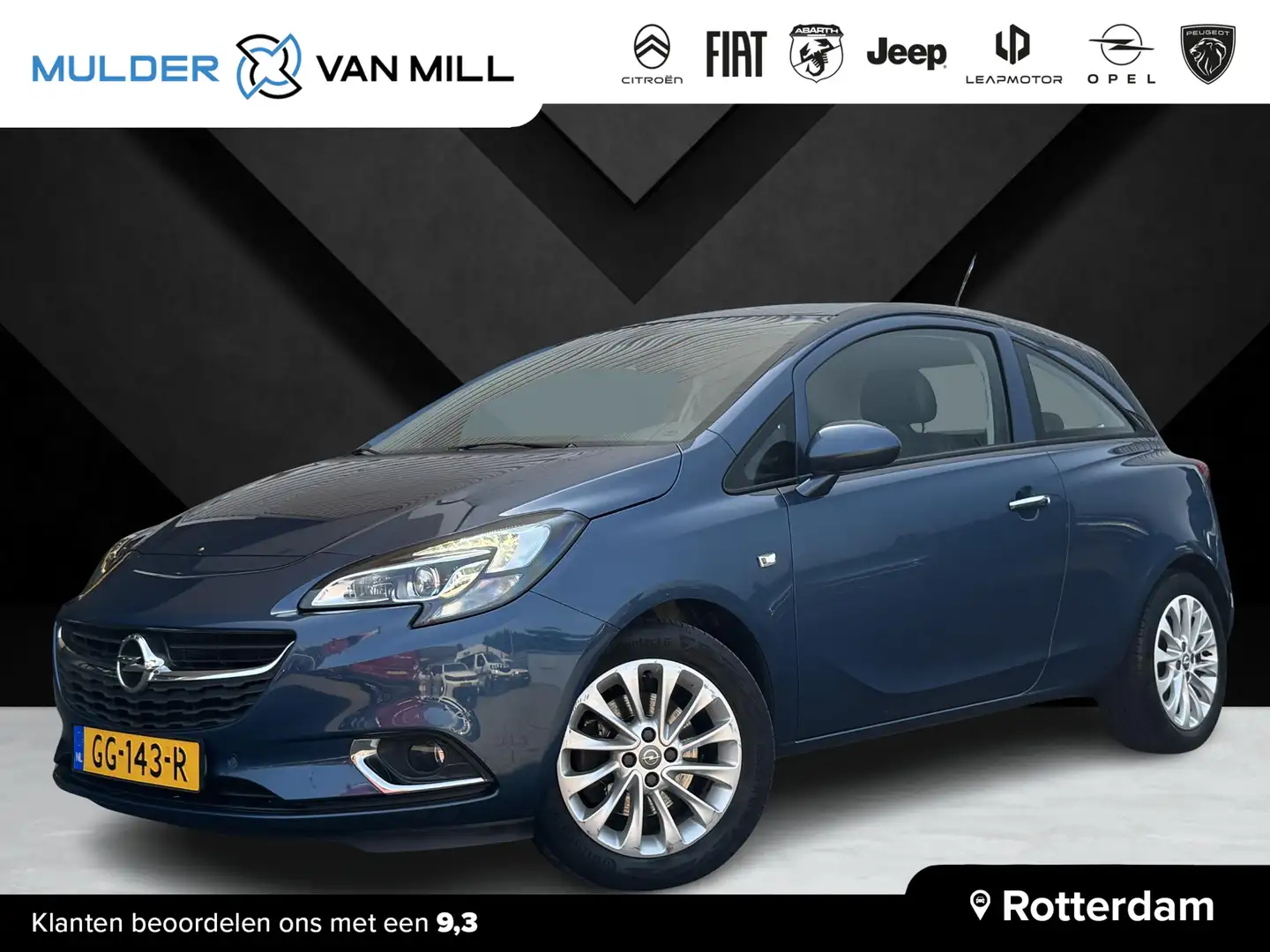Opel Corsa Cosmo 1.0 Turbo 115pk | XENON | CLIMATE CONTROL | Bleu - 1