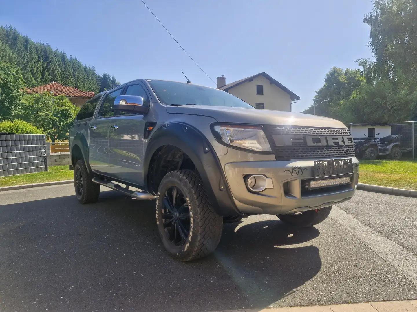 Ford Ranger XLT JAGDUMBAU Silber - 1