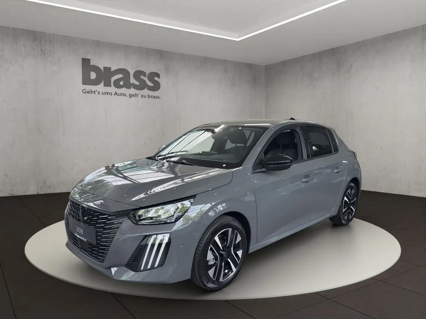 Peugeot 208 ALLURE PureTech 100 Gris - 1