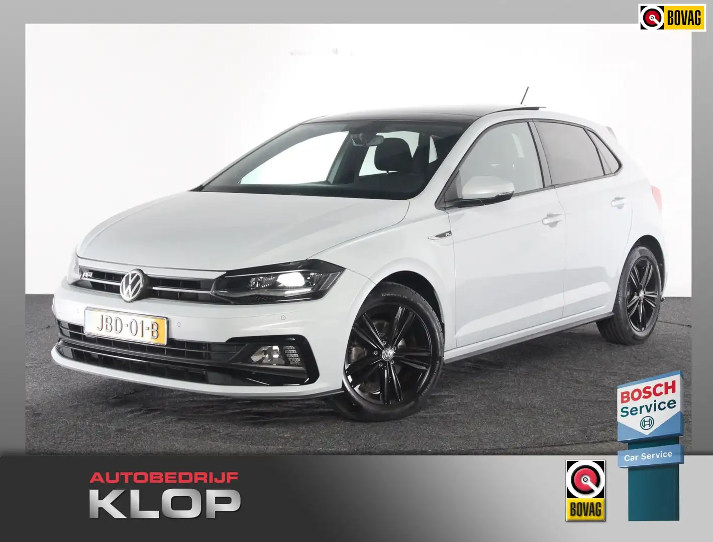 Volkswagen Polo 1.0 TSI R-line | panoramadak | R-line interieur + Wit - 1