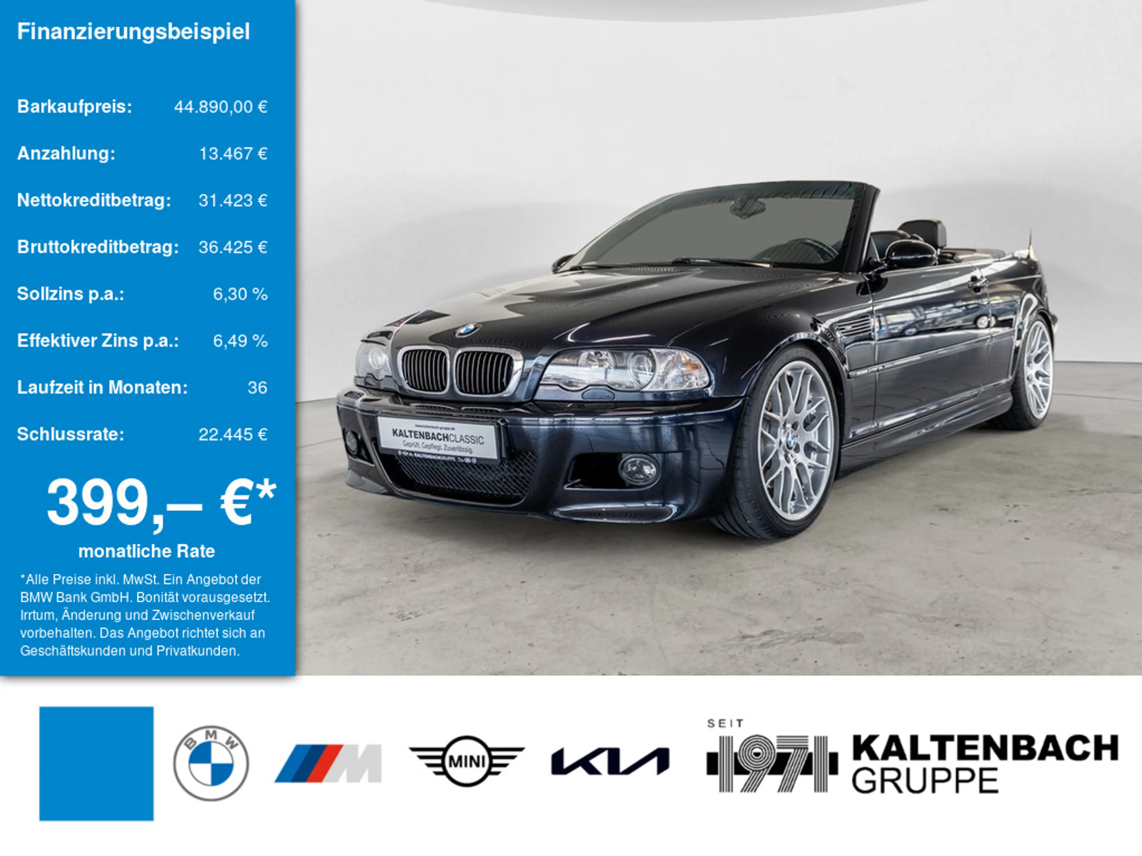 BMW M3 Cabrio BI-XENON LEDER SHZ MEMORY KLIMA