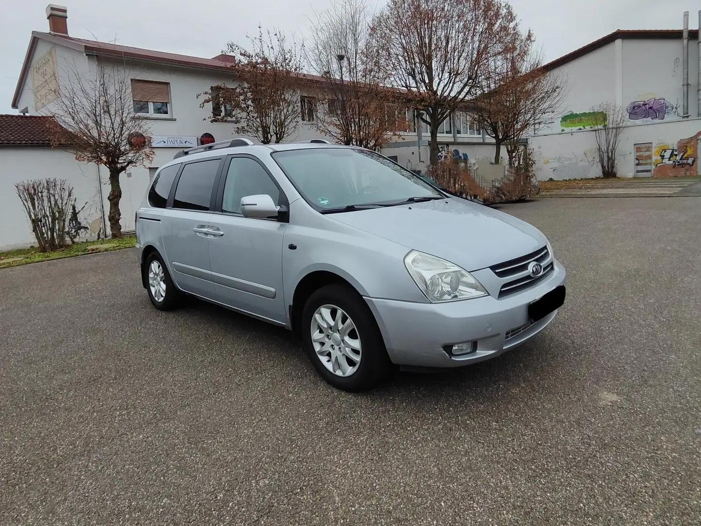 Kia Carnival Carnival 2.7 V6 Aut. EX LPG/Benzin Gris - 1