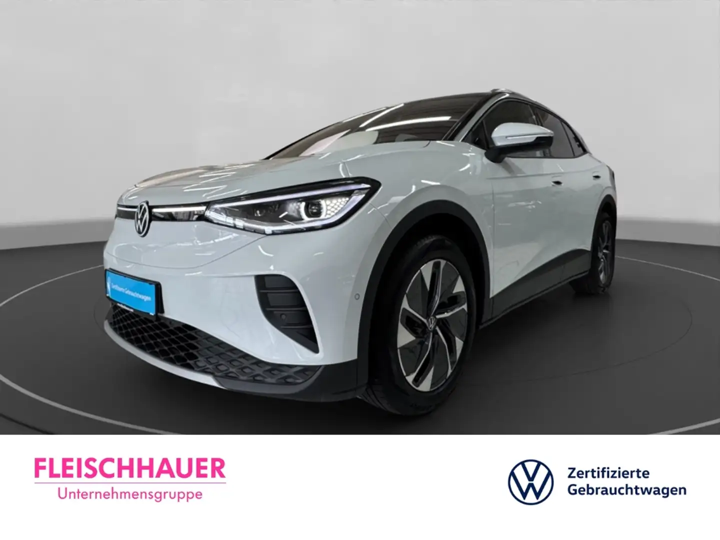 Volkswagen ID.4 Pro LED+360+ACC+PANO+KOMFORT-PAKET+NAVI+DAB Weiß - 1