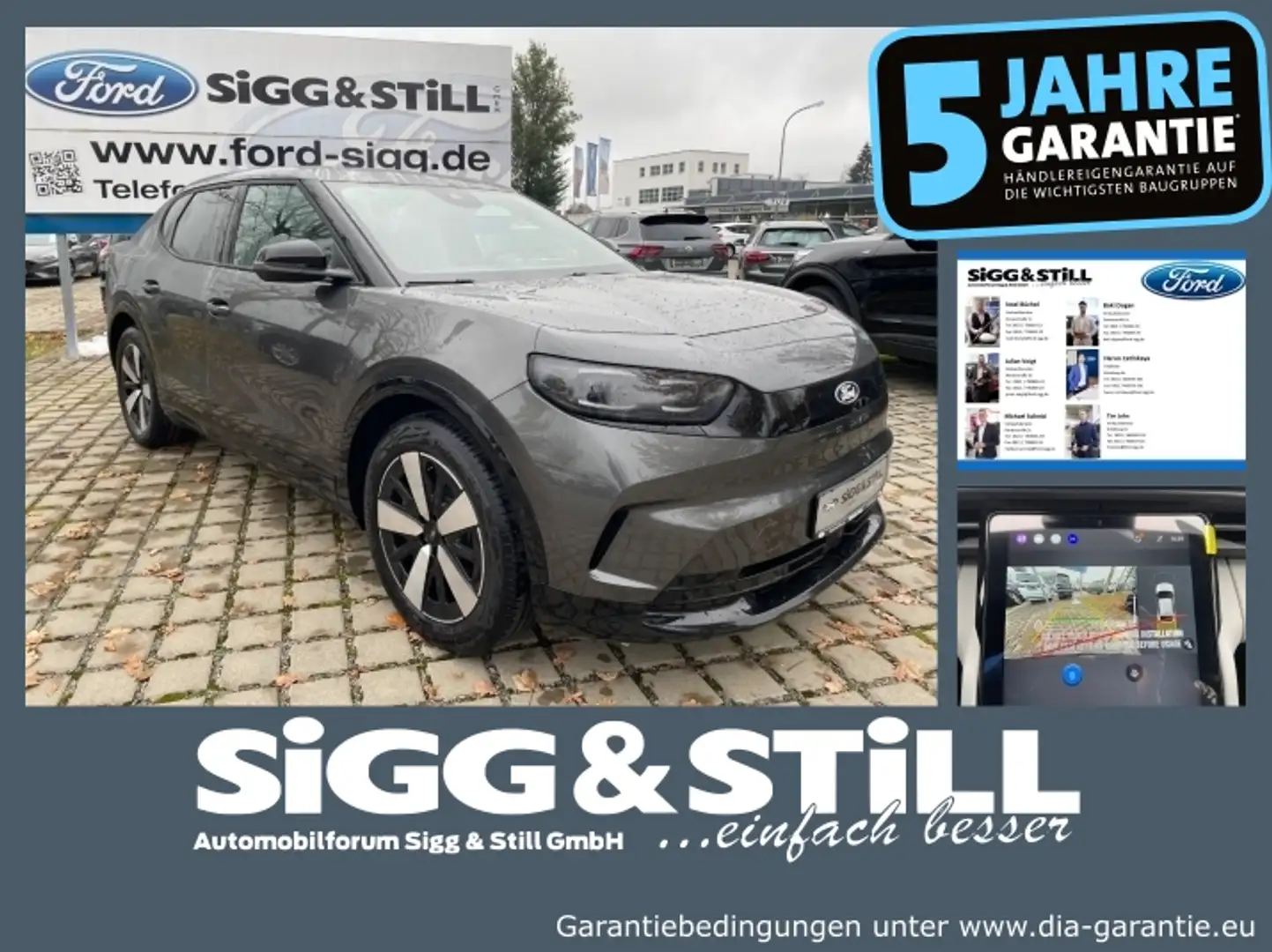 Ford Capri ELEKTRO Extended Range RWD NAVI*360°*IACC Grau - 1