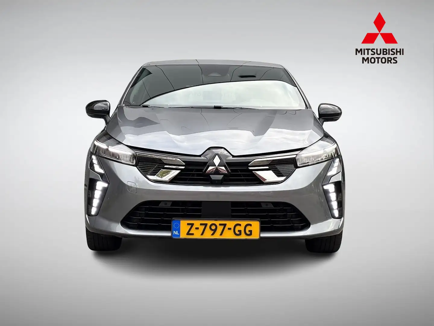 Mitsubishi Colt 1.6 HEV Instyle NL-Auto, Meest Luxe Uitvoering! Gris - 2