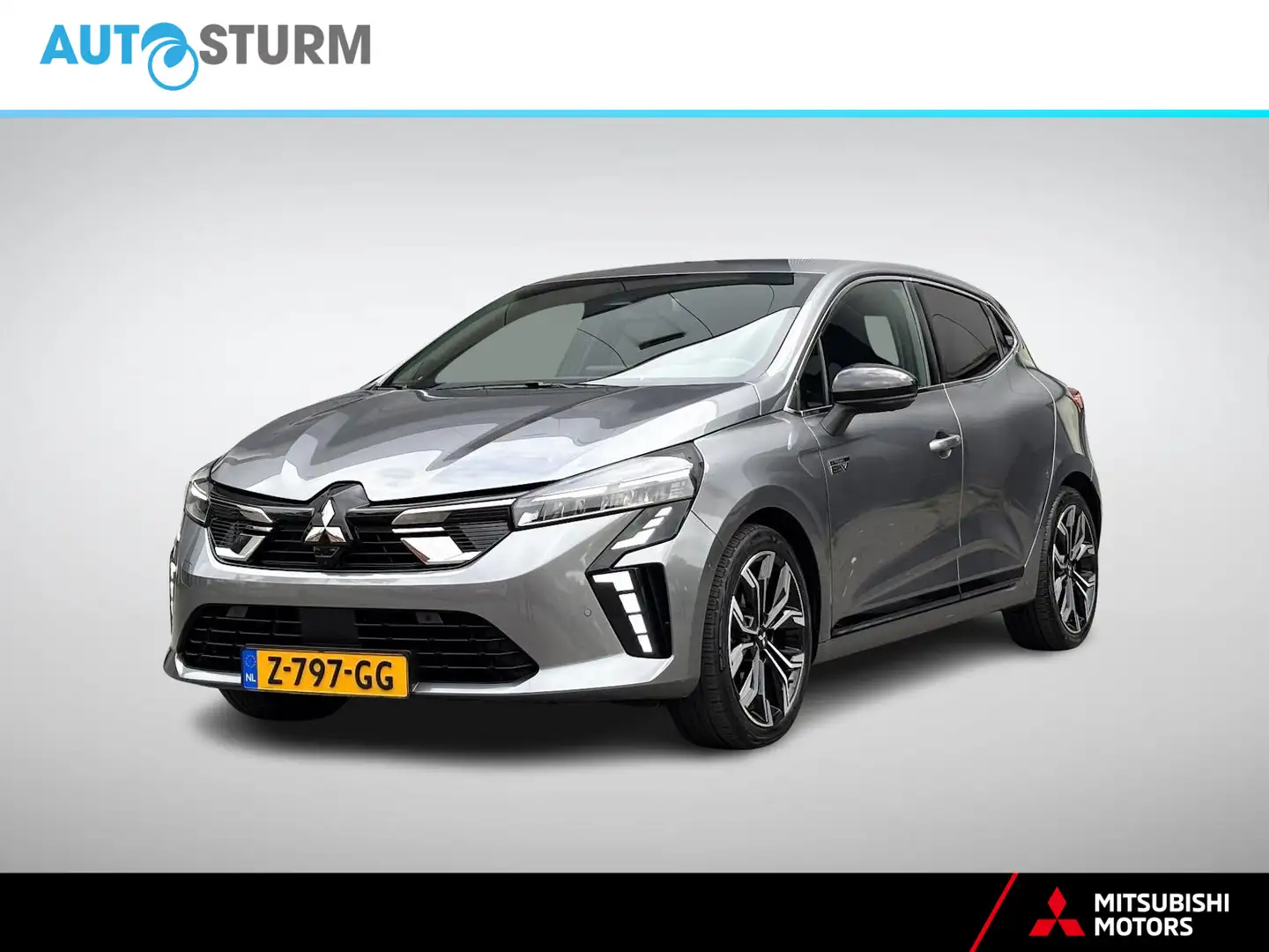 Mitsubishi Colt 1.6 HEV Instyle NL-Auto, Meest Luxe Uitvoering! Gris - 1