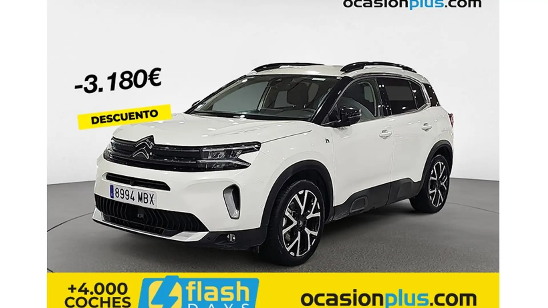 Citroen C5 Aircross Hybrid Shine Pack EAT8 225 Blanco - 1