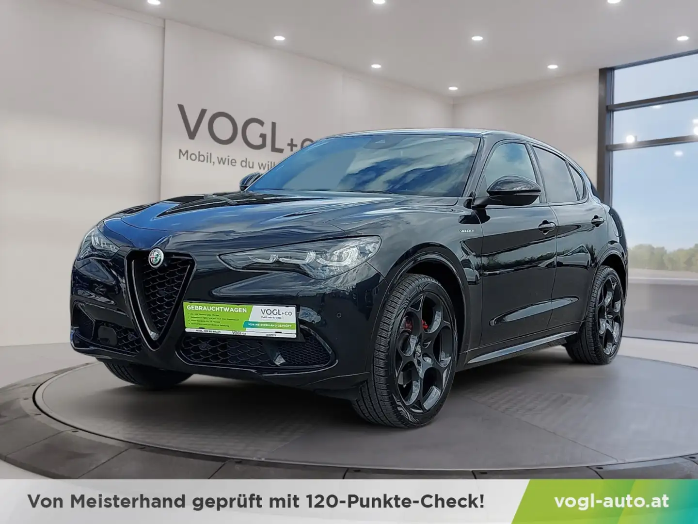 Alfa Romeo Stelvio Veloce 2.2 16V 210 AT8 Q4 Schwarz - 1