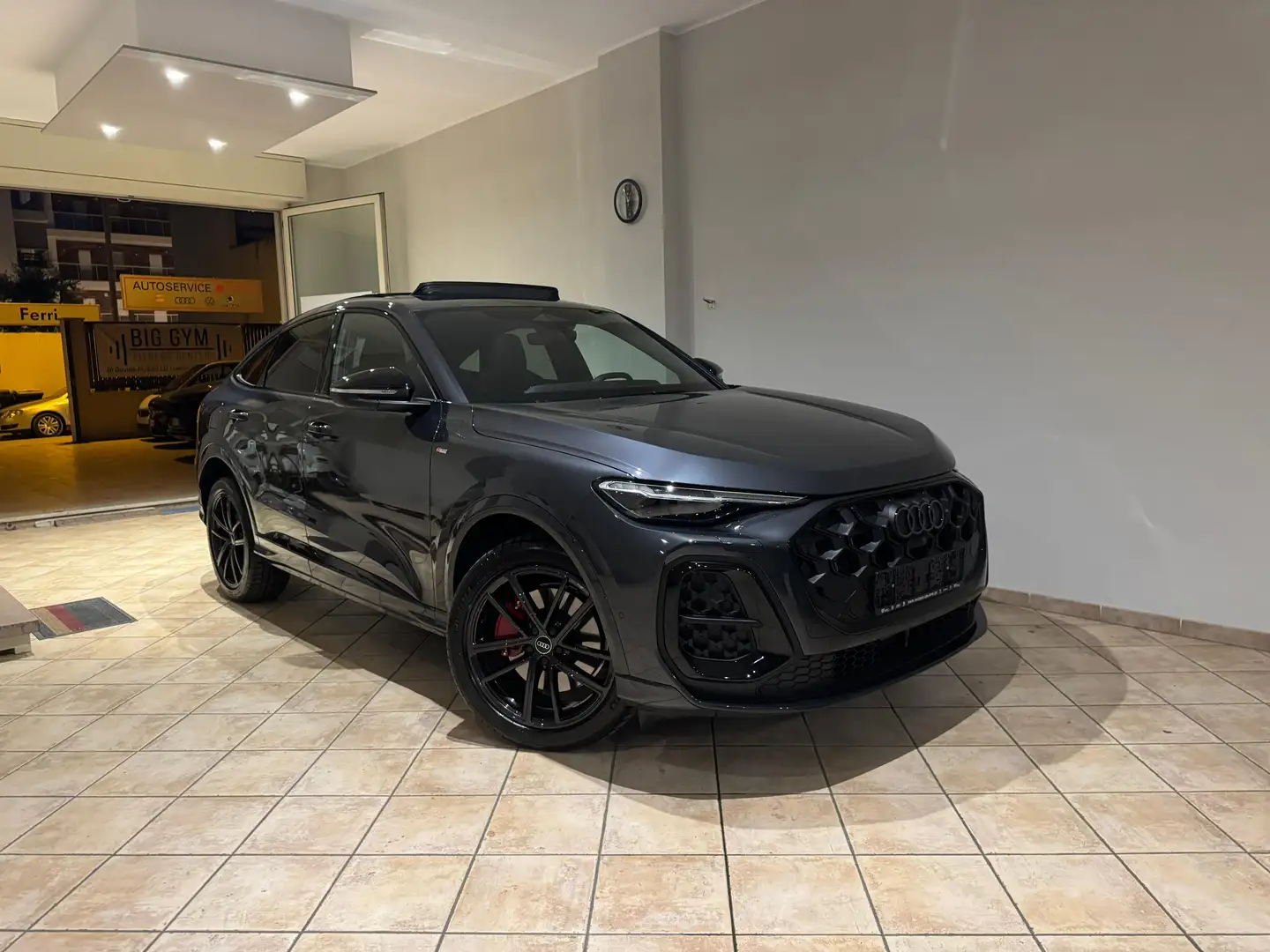 Audi Q5 Sportback 2.0 tdi mhev+ S line edition quat nuova Gris - 1