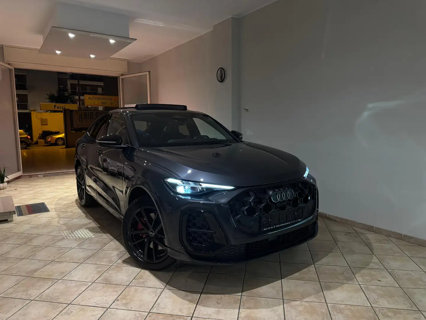 Audi Q5 Sportback 2.0 tdi mhev+ S line edition quat nuova Gris - 2