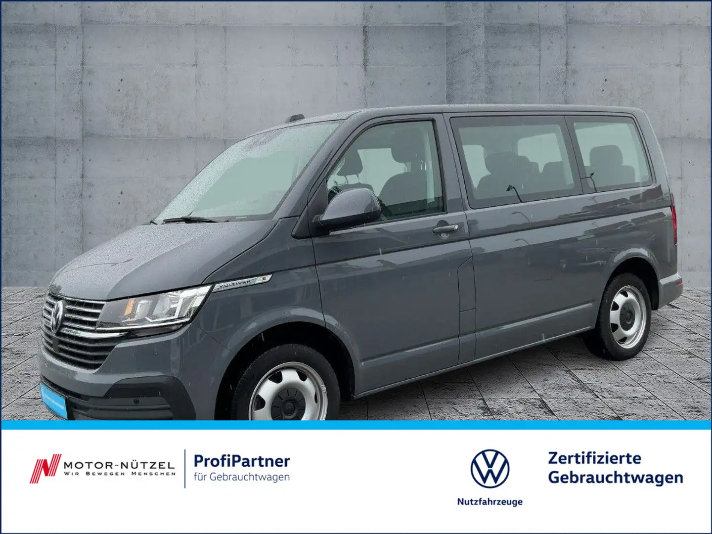 Volkswagen T6.1 Multivan 2.0 TDI 4M NAVI+ACC+STDHZG+AHK+18" Grau - 1
