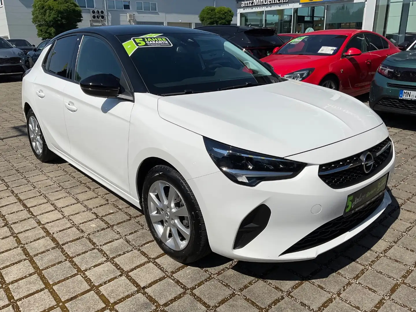 Opel Corsa F 1.2 Edition FLA LM KAM LED Navi PDC Blanco - 2