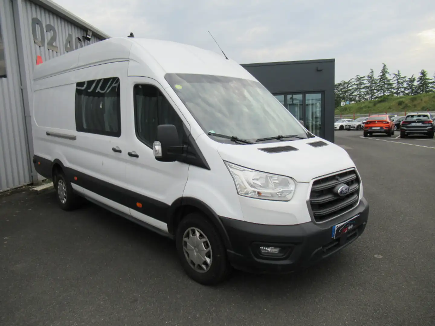 Ford Transit P350 L4H3 2.0 ECOBLUE 170CH S\u0026S HDT TREND BUS Blanc - 2