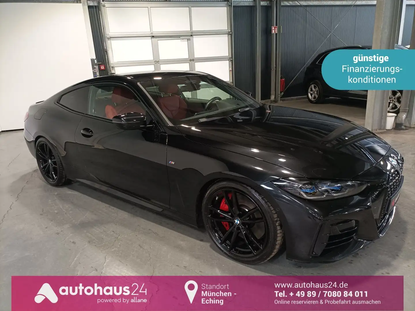 BMW M440 i Mild Hybrid xDrive Laser|H&K|Leder|HeadUp Noir - 1