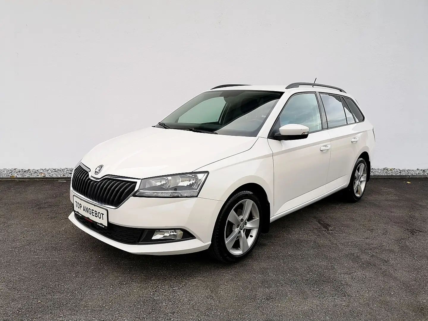 Skoda Fabia Combi Style 1,0 TSI Blanc - 1