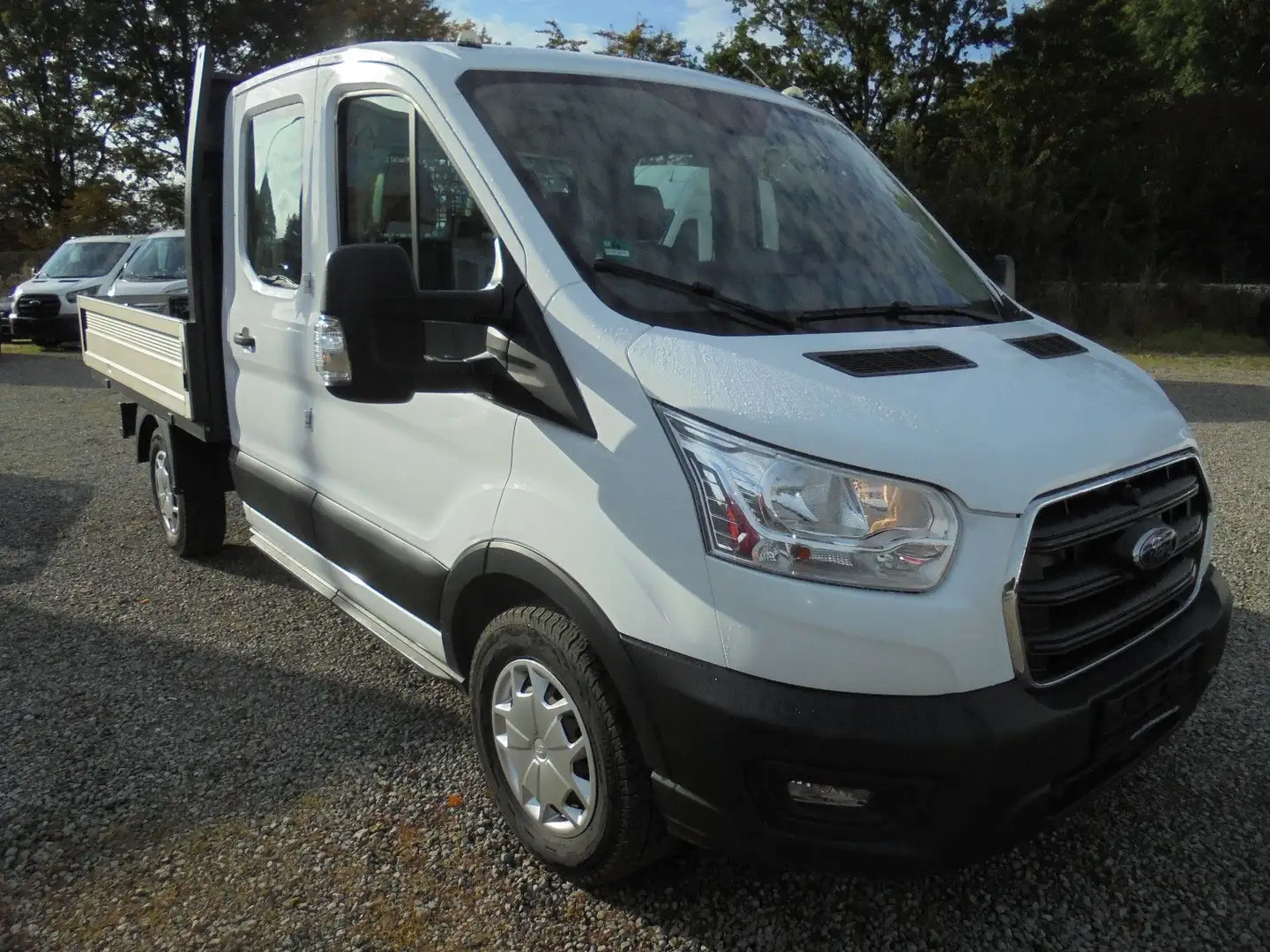 Ford Transit 350 L2 4x4 Doppelkabine Allrad Trend AHK Blanc - 1
