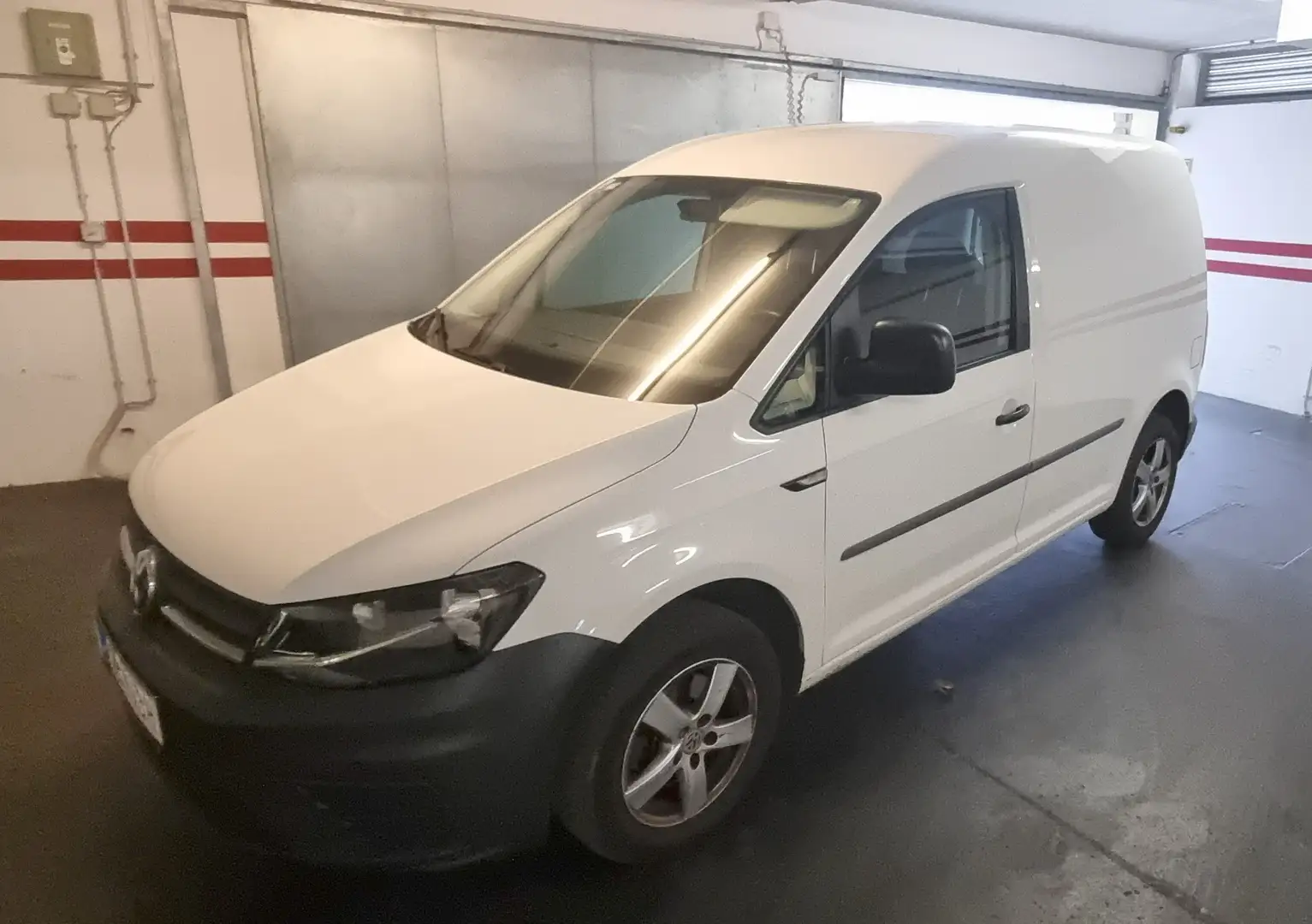 Volkswagen Caddy Weiß - 2