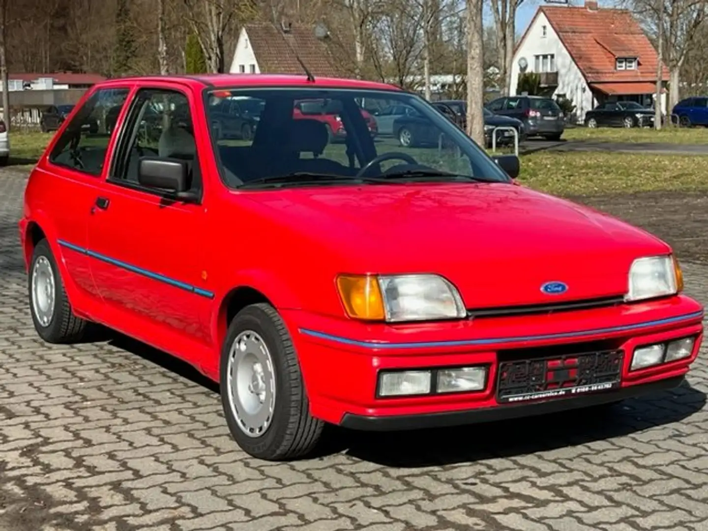 Ford Fiesta XR2i  "Original Zustand- H-Kennzeichen" crvena - 1