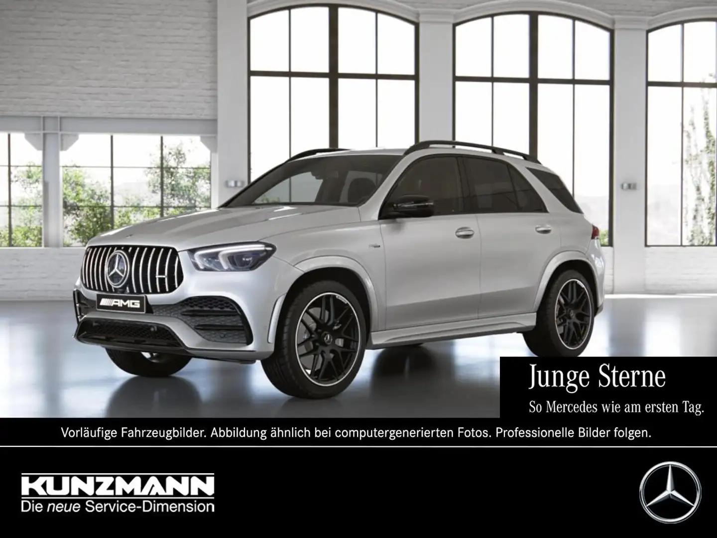 Mercedes-Benz GLE 53 AMG 4M+ Night Distronic AHK Memory 360° Weiß - 1