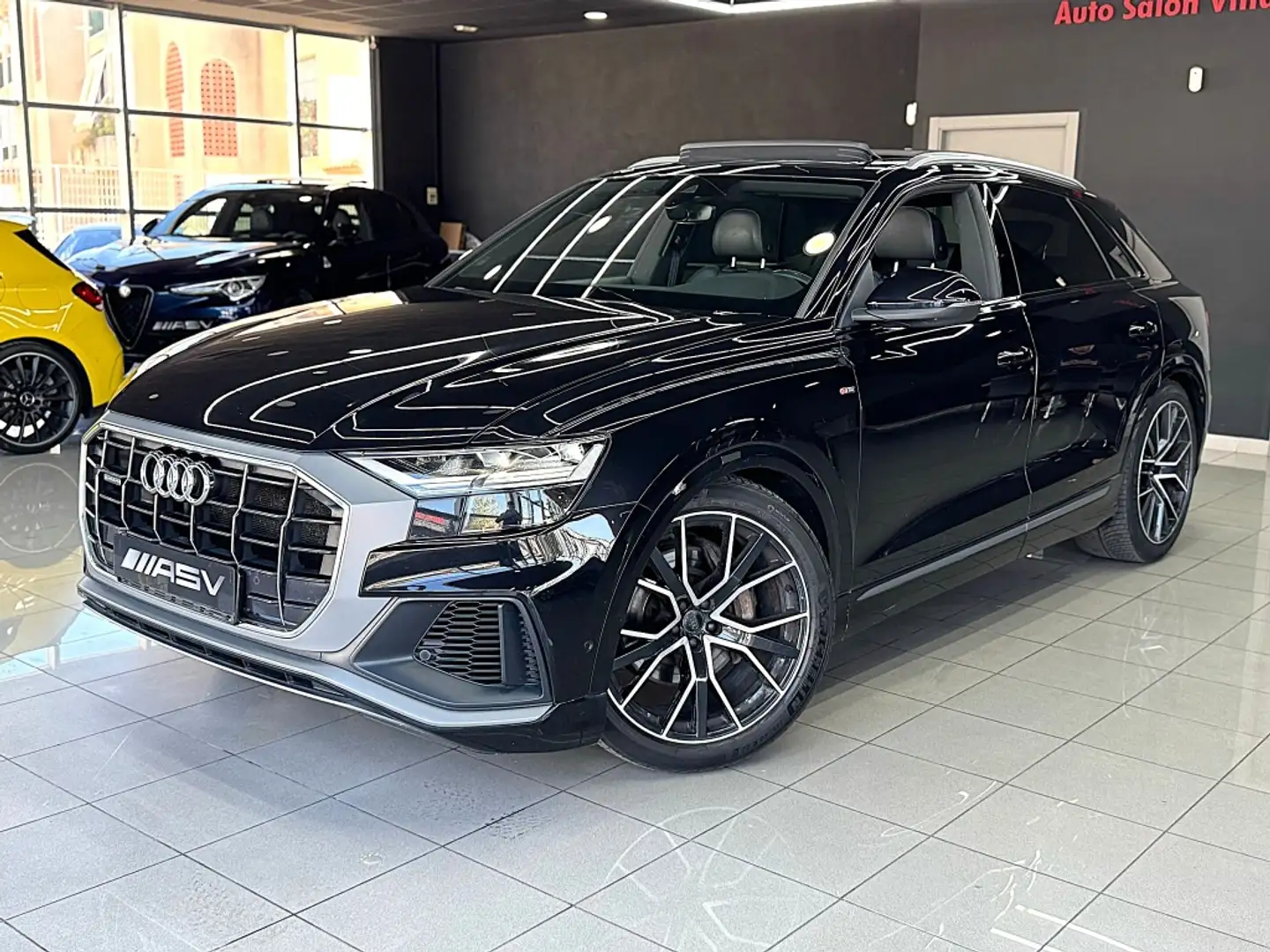 Audi Q8 50 TDI S line quattro tiptronic Negro - 2