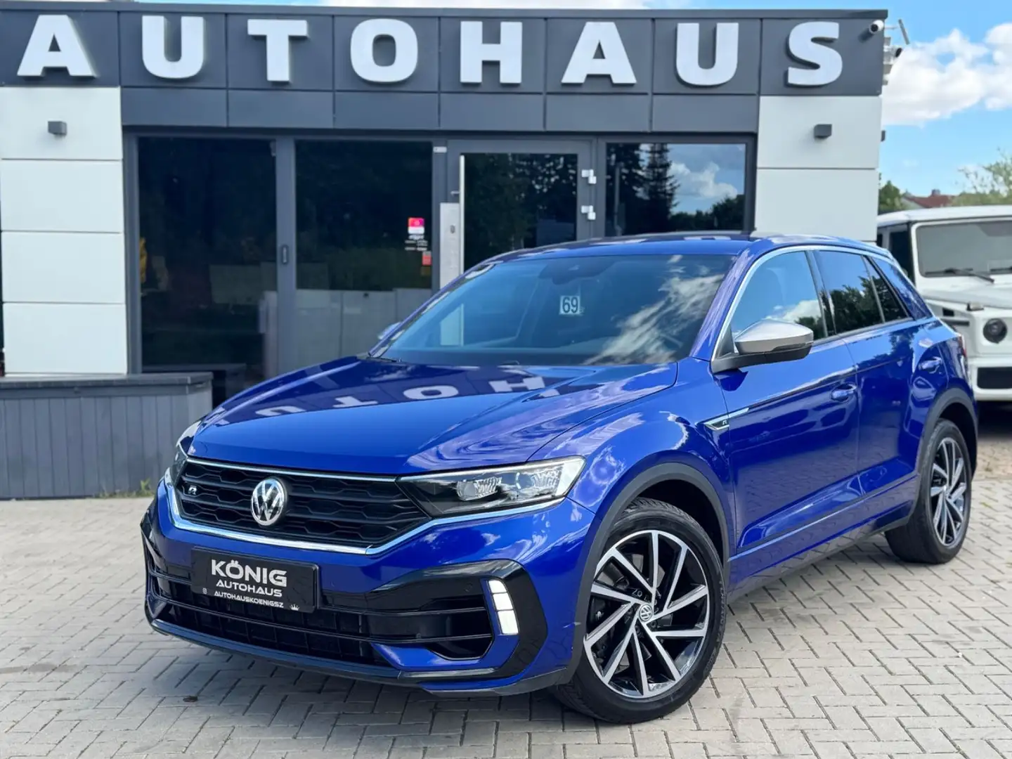 Volkswagen T-Roc R 4Motion Assistente*Navi*App*Keyless Blau - 1