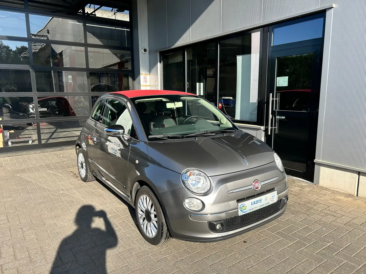 Fiat 500C 1.2i Lounge -€1000 JUNI ACTIE Gris - 1