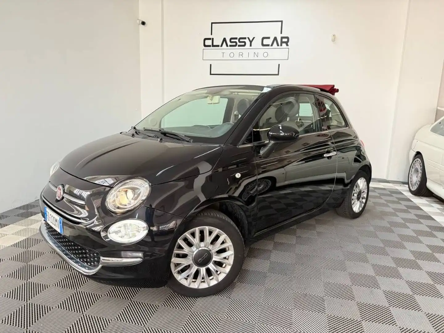 Fiat 500C 1.2 69cv Lounge Nero - 1