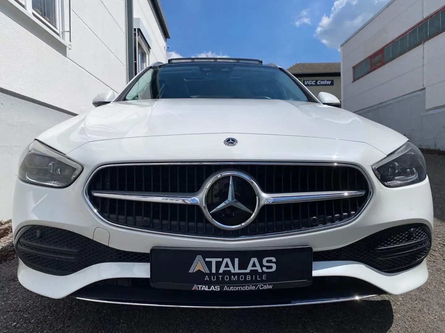 Mercedes-Benz C 220 d T-Modell Avantgarde*Panorama-LED-Standh. Blanc - 2