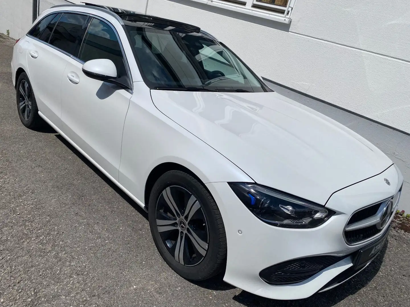Mercedes-Benz C 220 d T-Modell Avantgarde*Panorama-LED-Standh. Blanc - 1