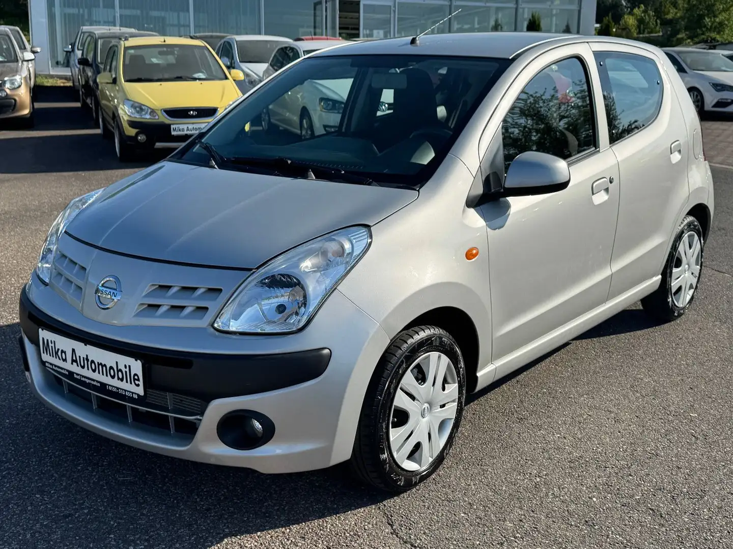 Nissan Pixo Acenta Automatik TÜV/HU/NEU Ezüst - 1