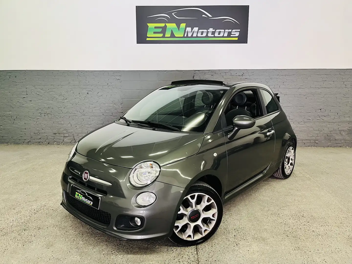 Fiat 500C 500C 1.2i Sport //CLIM//GARANTIE Vert - 1