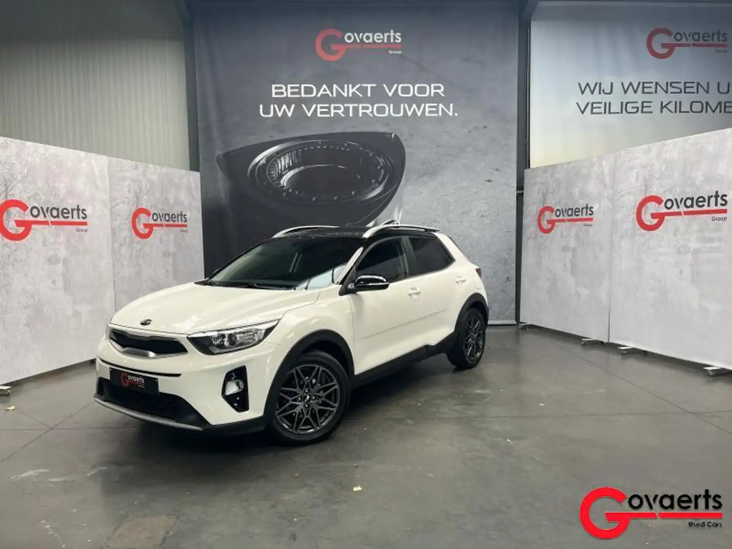 Kia Stonic 1.0T-GDi  Black Edition Wit - 1